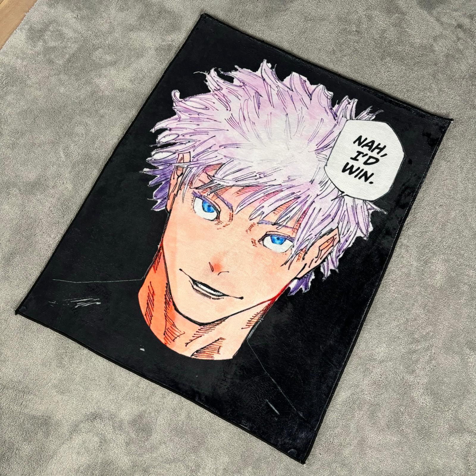 Gojo "Nah I'd Win" Dekoratif Halı