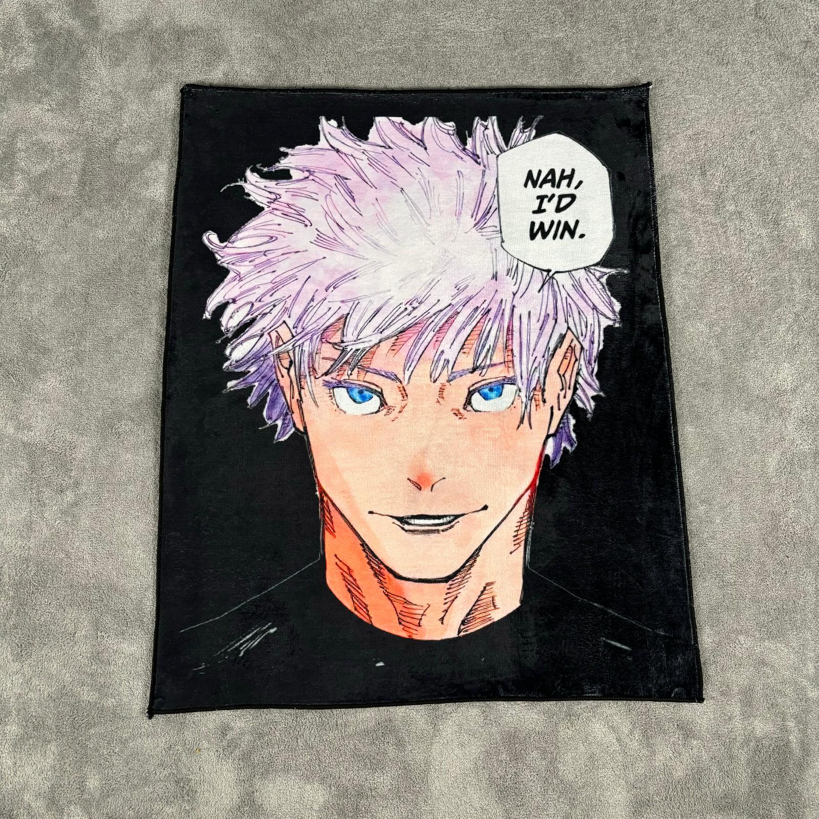 Gojo "Nah I'd Win" Dekoratif Halı