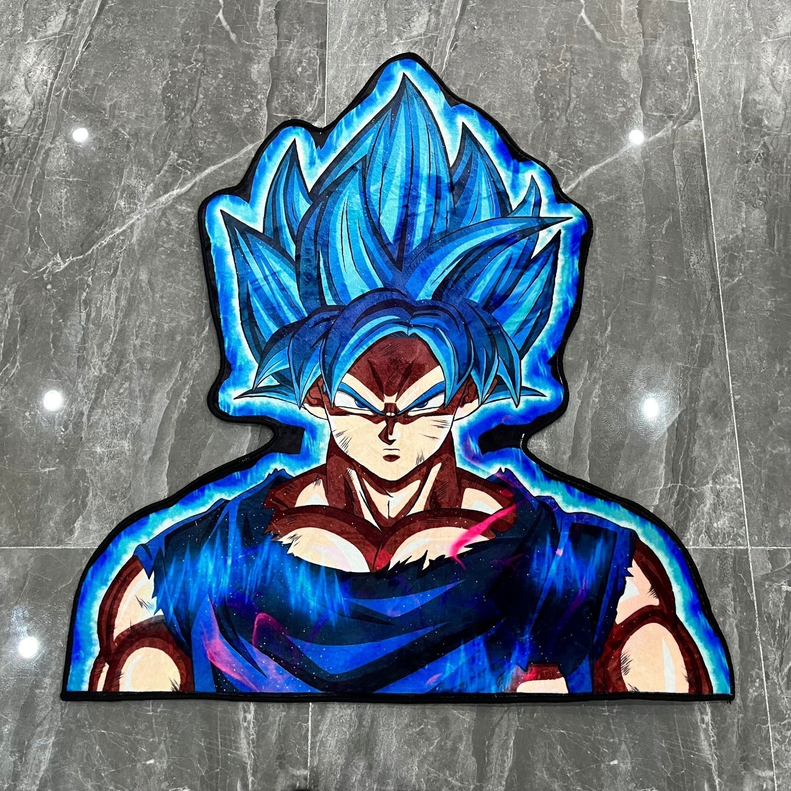 Goku SSJ Blue Dekoratif Halı